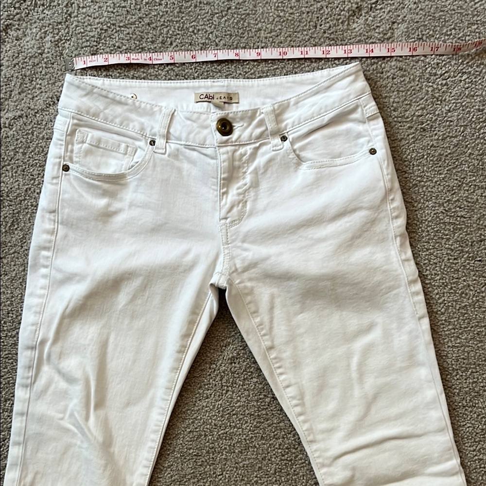 Women's White Cabi Jeans size 2 - 2 pair - Picture 2 of 6